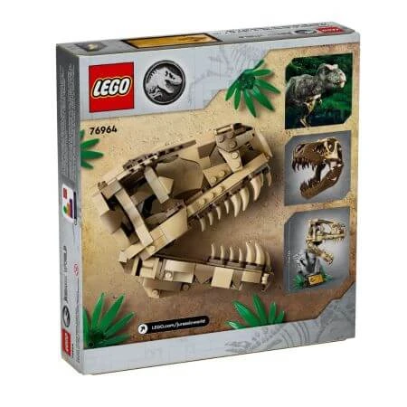 Fosile de dinozaur, 9 ani+, Craniu de T-Rex, 76964, Lego Jurassic World