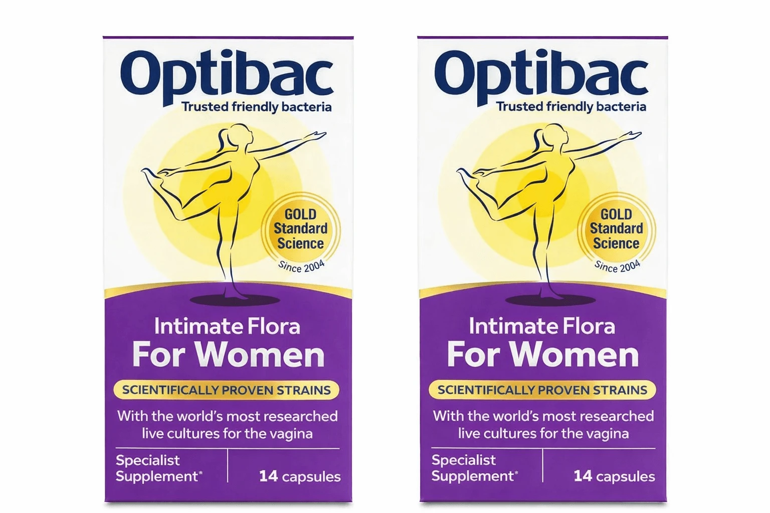 Probiotic pentru flora vaginalǎ, 2 x 30 capsule, Optibac