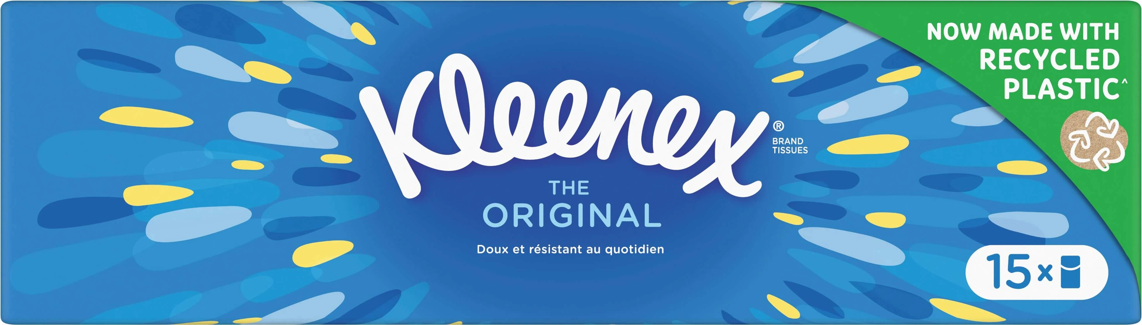 Kleenex Original Mini Hanks Batiste de hârtie 15 pachete
