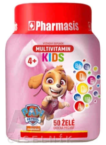 Pharmasis Multivitamine Kids Paw Patrol Paw Patrol - roz 50 buc