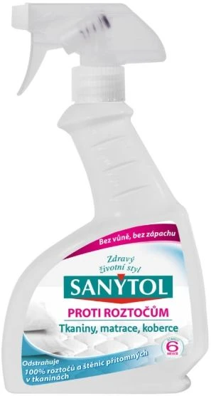 Sanytol Spray antiacarieni pentru țesături, saltele, covoare 300 ml
