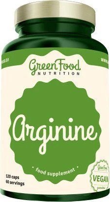 GreenFood Nutrition Arginină 120 capsule