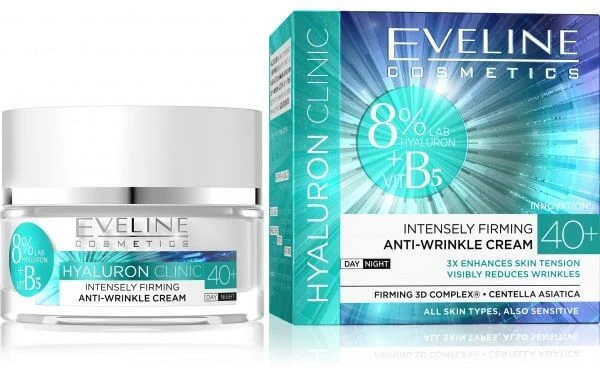 Eveline Cosmetics Hyaluron Expert Day and Night Cream 40+, 50 ml