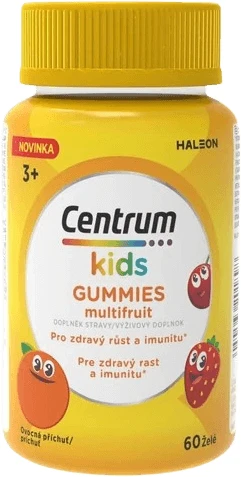 Centrum Kids Gummies multivitamine pentru copii jeleu multifruit 60 buc