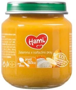 Hami Legume cu piept de pui prima lingură 125 g