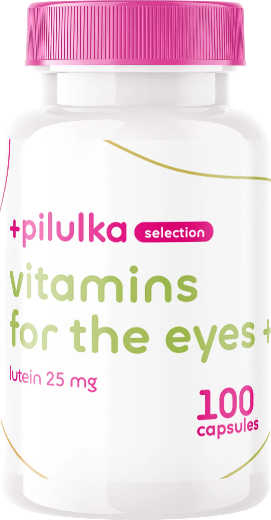 Pill Selection Vitamine pentru ochi cu luteină 25 mg 100 capsule