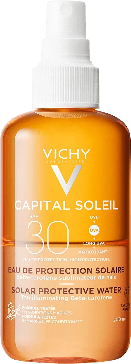 Vichy Capital Soleil Spray protector cu beta-caroten SPF 30, 200 ml