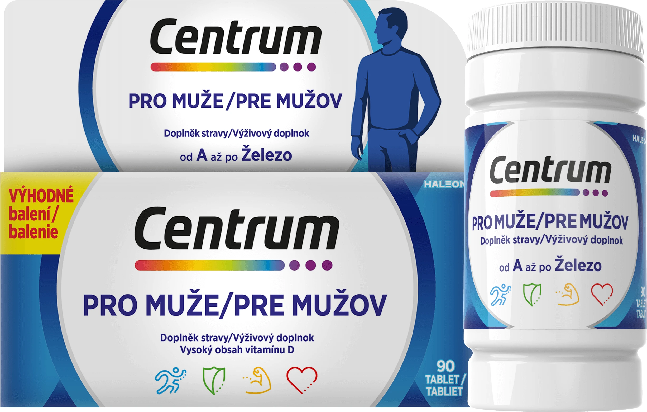 Centrum multivitamine pentru bărbați 90 comprimate
