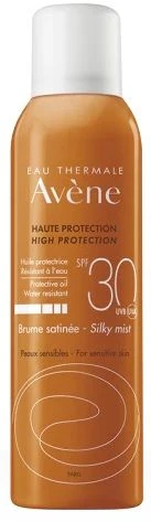 Avène Brume Satinée SPF30 brumă ulei protector protecție ridicată pentru pielea sensibilă 150 ml