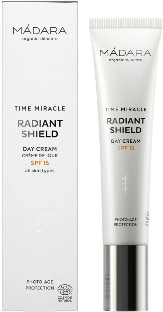 Mádara Protective Day Cream SPF 15 Time Miracle (Crema de zi Radiant Shield SPF 15) 40 ml