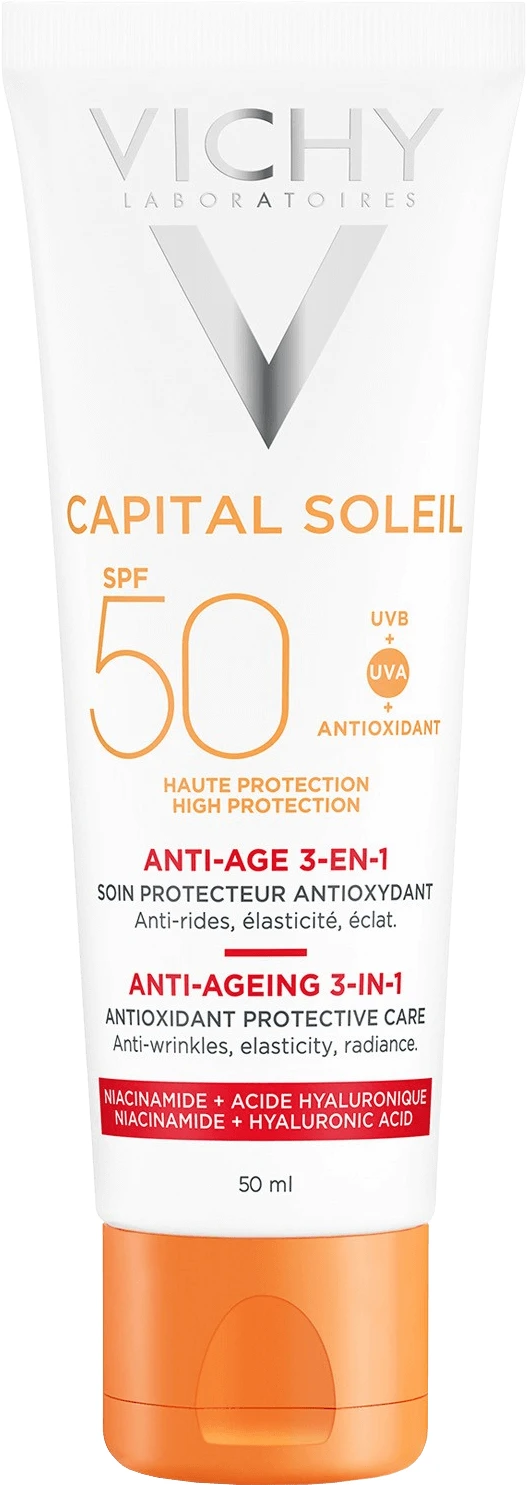 Vichy Capital Soleil Anti-Age SPF 50+ Cremă 50 ml