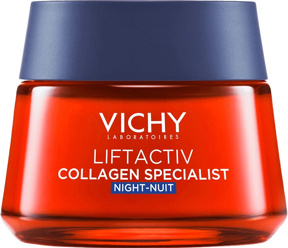 Vichy VICHY Liftactiv Colagen Specialist cremă de noapte împotriva ridurilor și a pierderii de colagen 50 ml