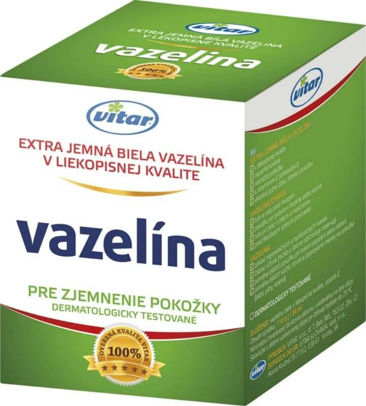 Vitar Vaselină medicală albă 400 g