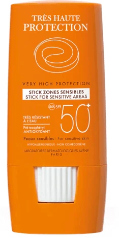 Avène STICK ZONES SENZIBLES SPF50+ Stick pentru zone sensibile 8 g