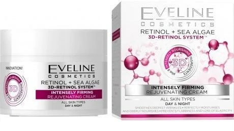 Eveline Cosmetics 3D Retinol & Seaweed Day/Night Cream 50 ml