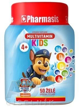 Pharmasis Multivitamin Kids Paw Patrol Paw Patrol - albastru 50 buc