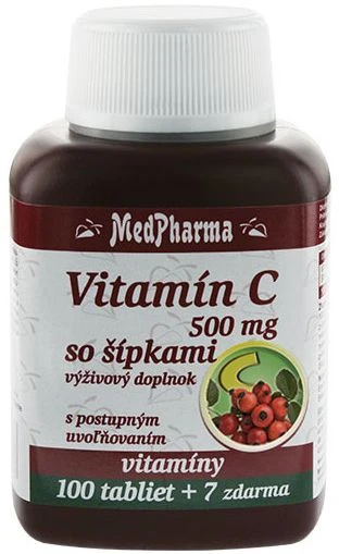 MedPharma Vitamina C 500mg cu săgeți 107 comprimate
