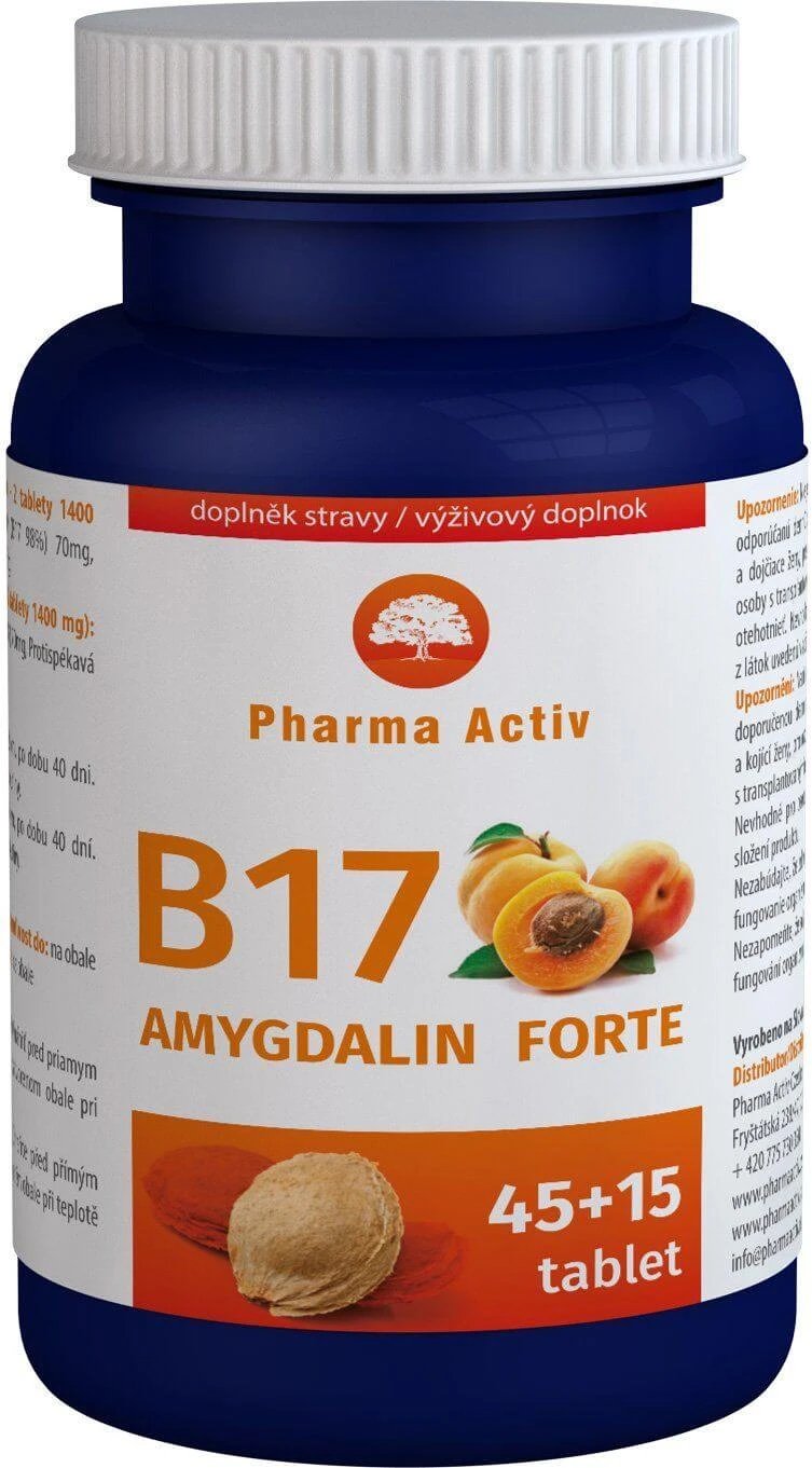 Amygdalin Forte B17, 60 comprimate, Pharma Activ