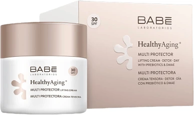 Babé Skin HealthyAging + MuIti cremă protectoare cu efect de fermitate și SPF 30, 50 ml