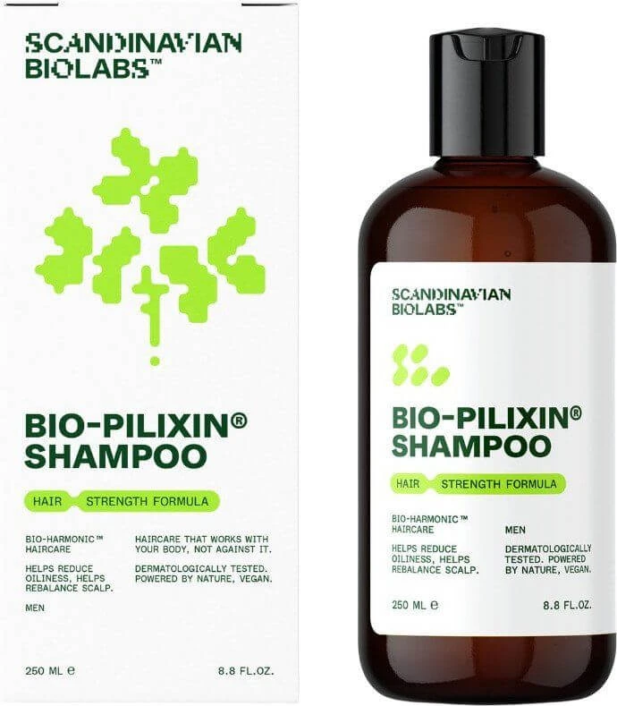 Scandinavian Biolabs® Bio-Pilixin® șampon de întărire a părului pentru bărbați 250 ml