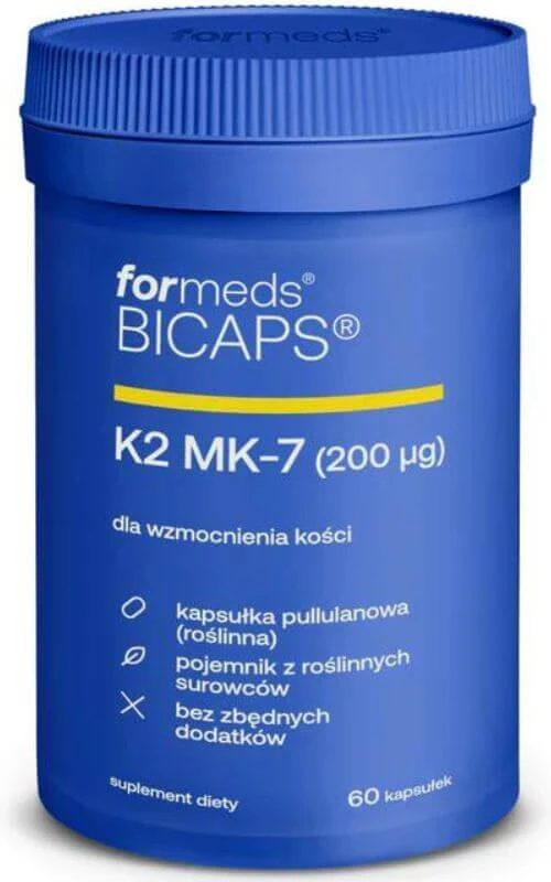 BICAPS Vitamina K2 MK-7 200 µg, 60 capsule Formeds