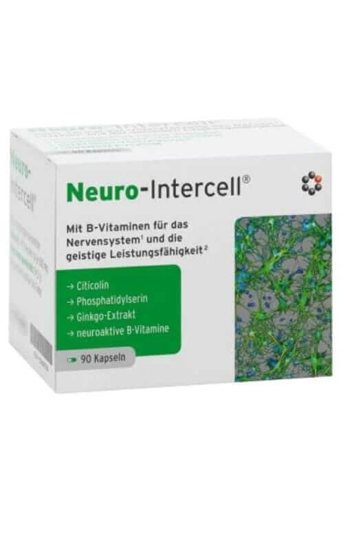Neuro-Intercell suport pentru sistemul nervos 90 capsule, Intercell