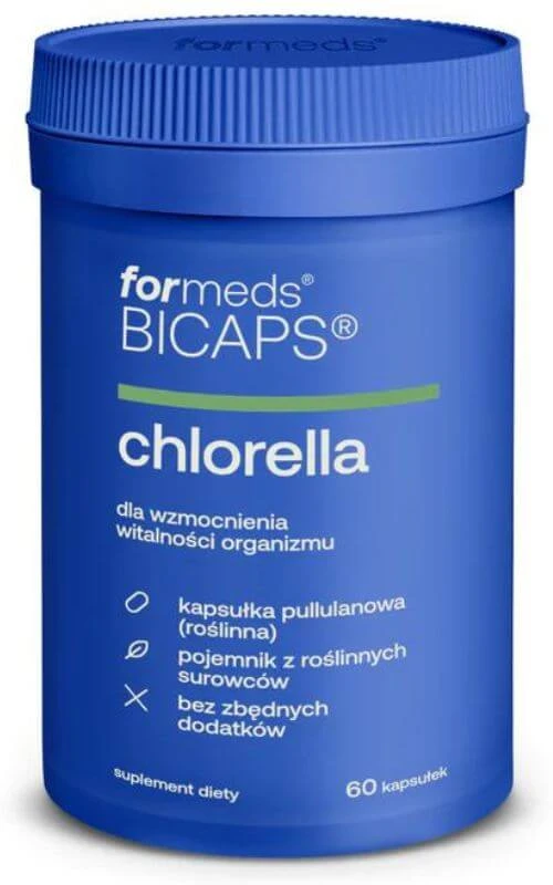 Bicaps Chlorella Portugal 60 caps 530mg, Formeds