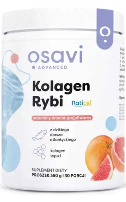 Osavi Cod sălbatic de pește Colagen Grapefruit 360 g