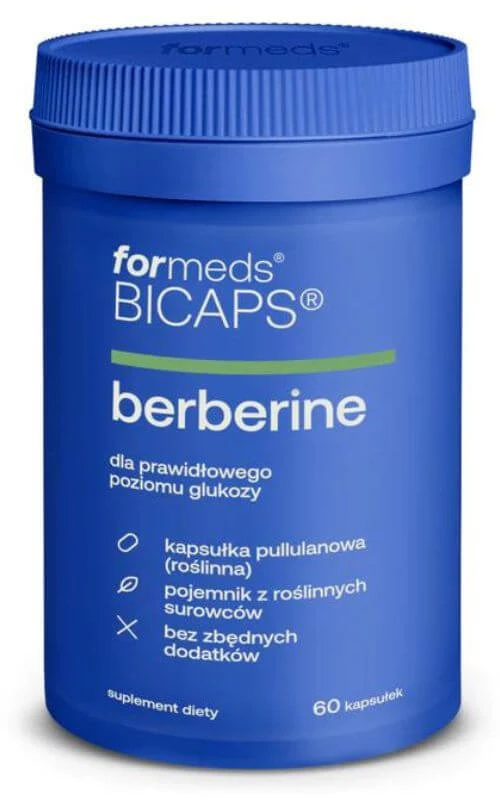 Bicaps Berberine HCL 60 capsule - Formeds