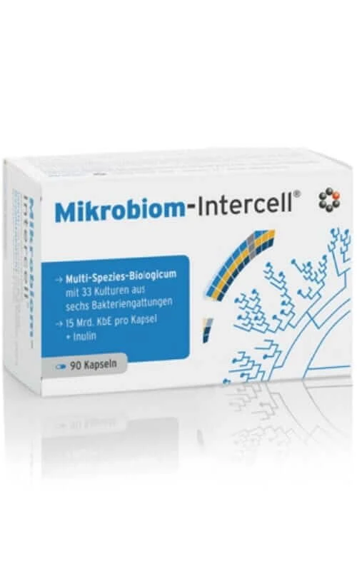 Microbiome 90 capsule Intercell Probiotic natural 33 tulpini Intercell