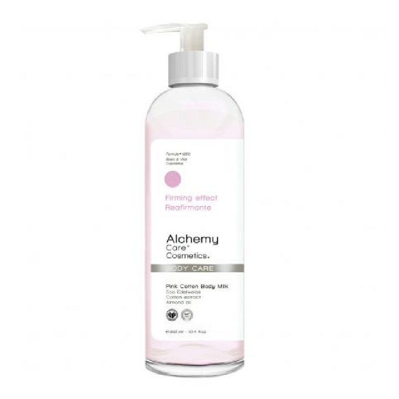 Lapte de corp fondant Pink Cotton Body, 300 ml, Alchemy