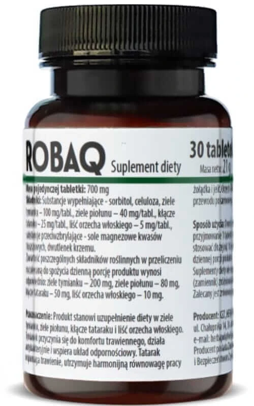 ROBAQ 30 comprimate HERBAPOL KRAKÓW