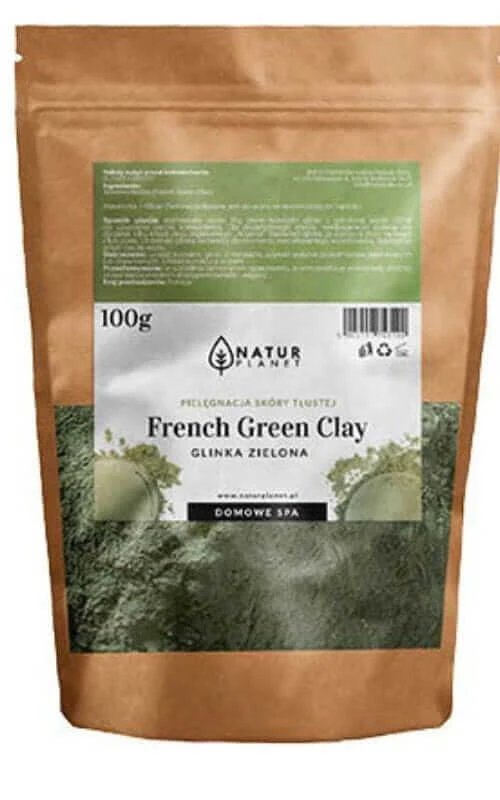 Argilă verde franceză originală 100g NATUR PLANET