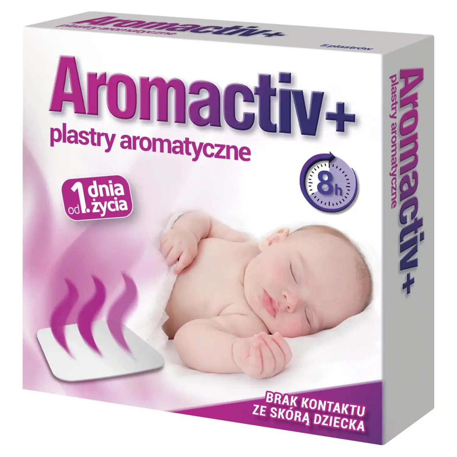 Aromactiv+ plasturi aromatici din prima zi de viață, 5 bucăți, Aflofarm