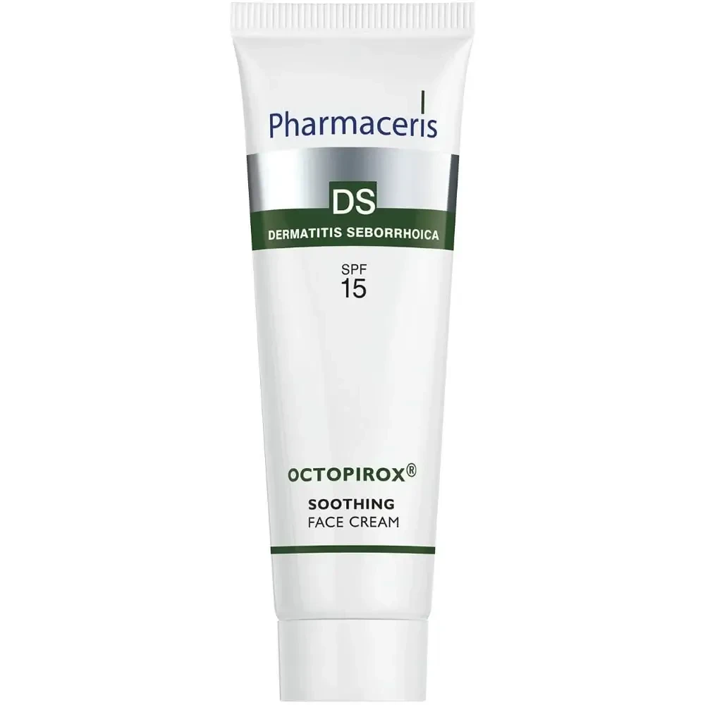 Pharmaceris DS Octopirox, Cremă de față calmantă, SPF 15, 30 ml