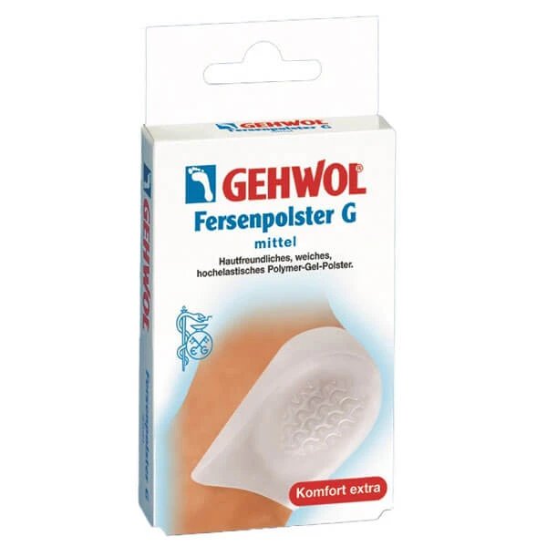 Gehwol Fersenpolster G, pernă de protecție a călcâiului, medie, 2 bucăți