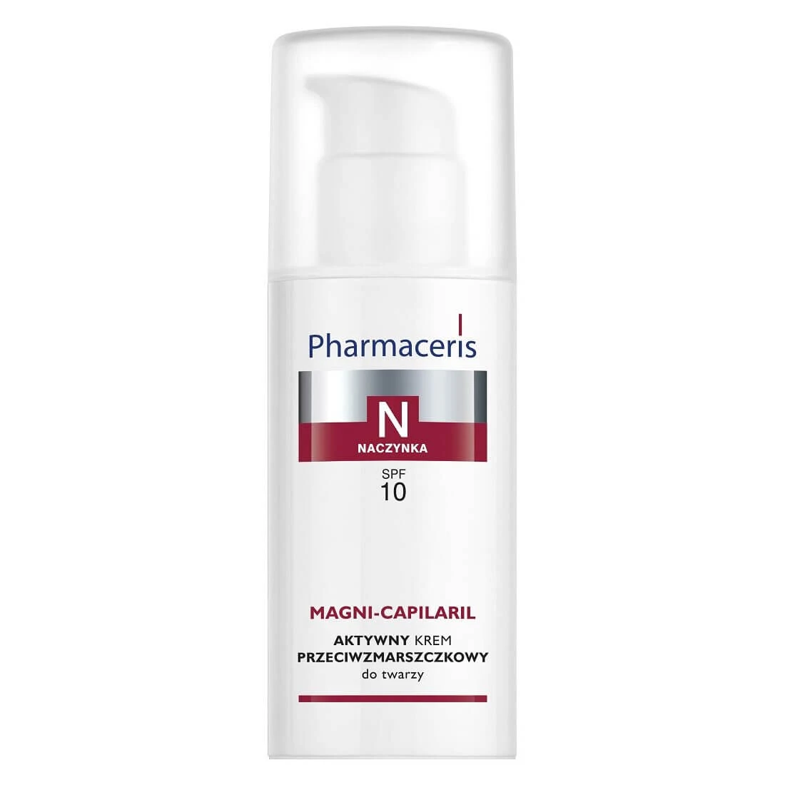 Pharmaceris N Magni-Capilaril, Cremă de față activă antirid, SPF 10, 50 ml