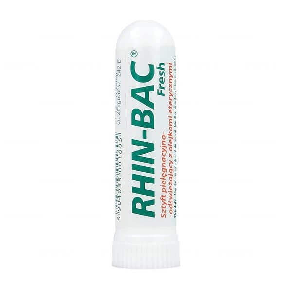 Rhin-Bac Fresh, stick nazal cu uleiuri esențiale, 1 bucată