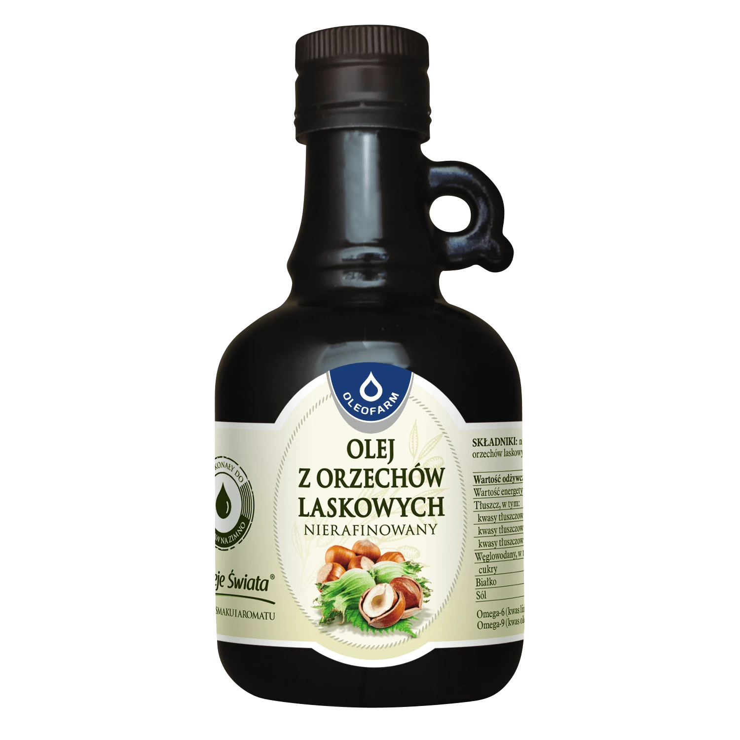 Oleofarm Oils of the World Ulei de alune de pădure, nerafinat, 250 ml