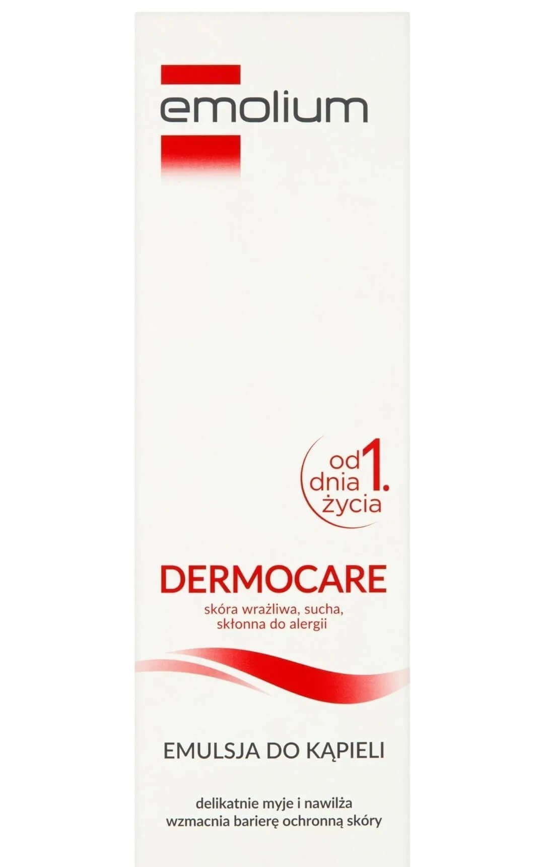 Emolium Dermocare, emulsie de baie, din prima zi de viață, 400 ml
