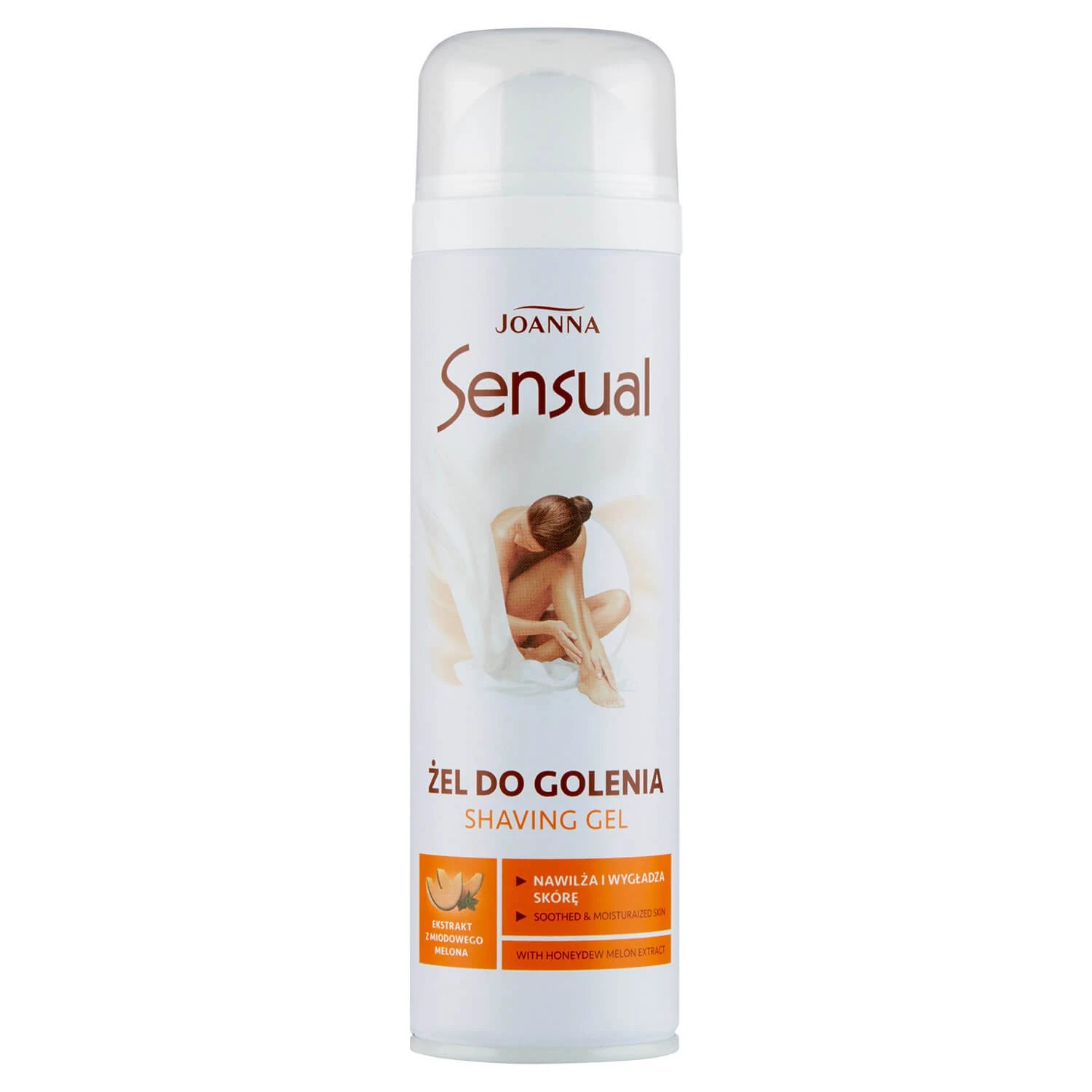 Joanna Sensual, gel de ras pentru femei cu extract de pepene galben, 200 ml