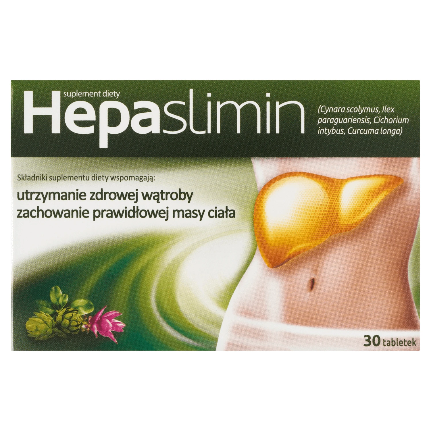 Hepaslimin, 30 de comprimate, Aflofarm