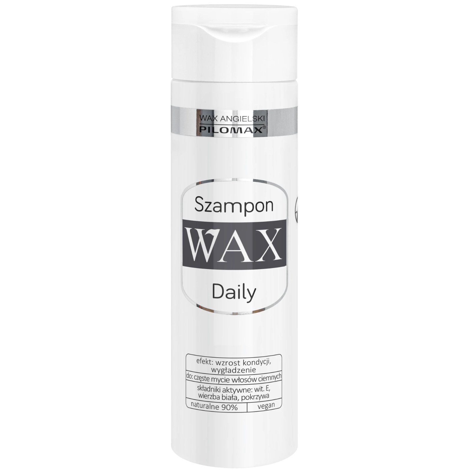 WAX Pilomax, Daily, Șampon pentru părul închis la culoare, 200 ml