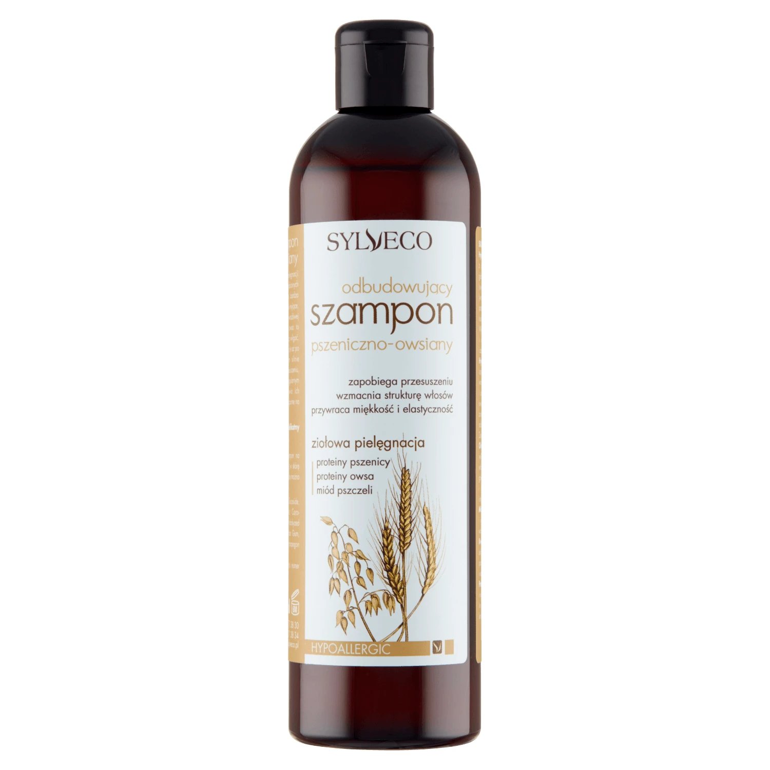 Sylveco, șampon de reconstrucție cu grâu și ovăz, 300 ml