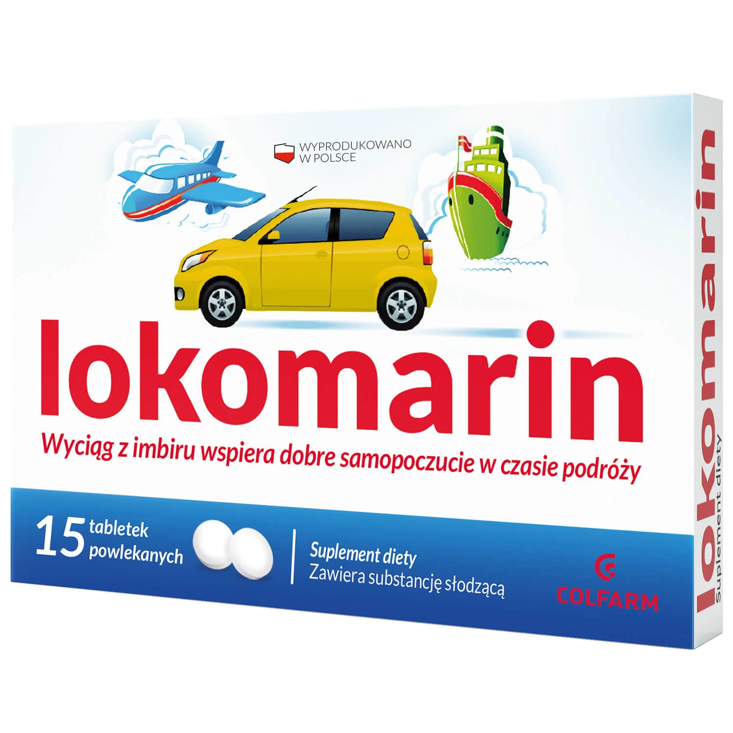 Lokomarin, 15 comprimate filmate