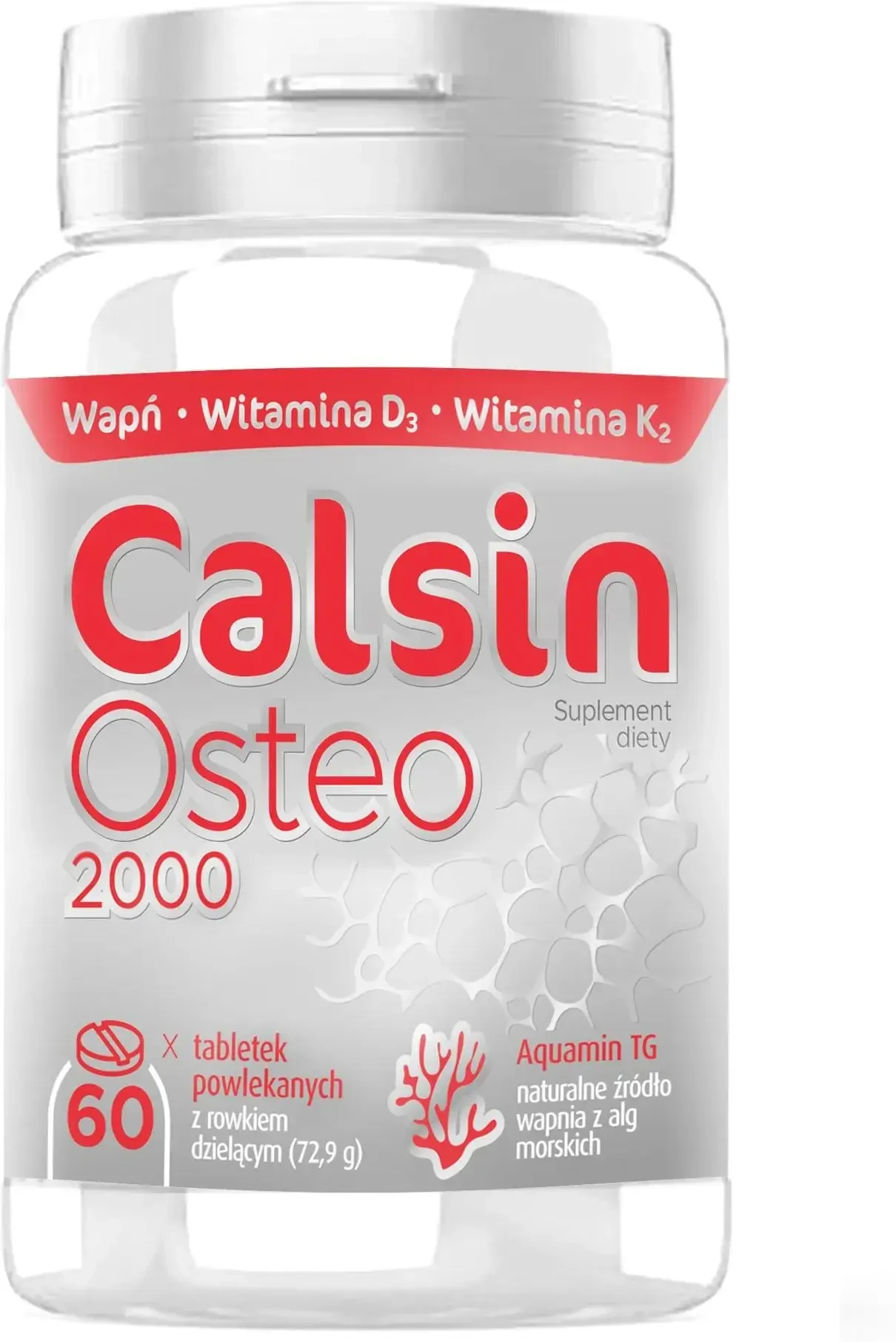 Calsin Osteo 2000, 60 comprimate filmate