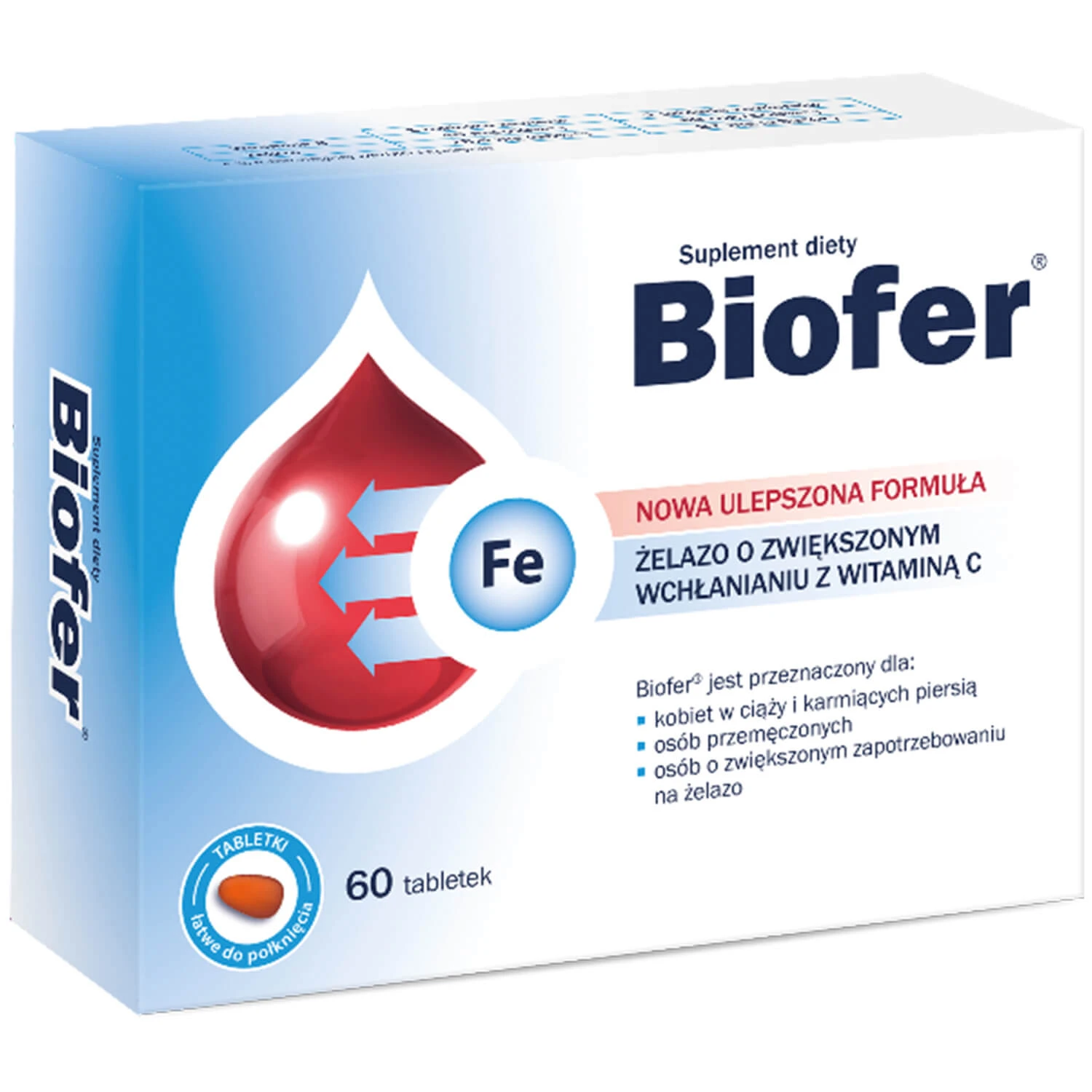 Biofer, 60 comprimate