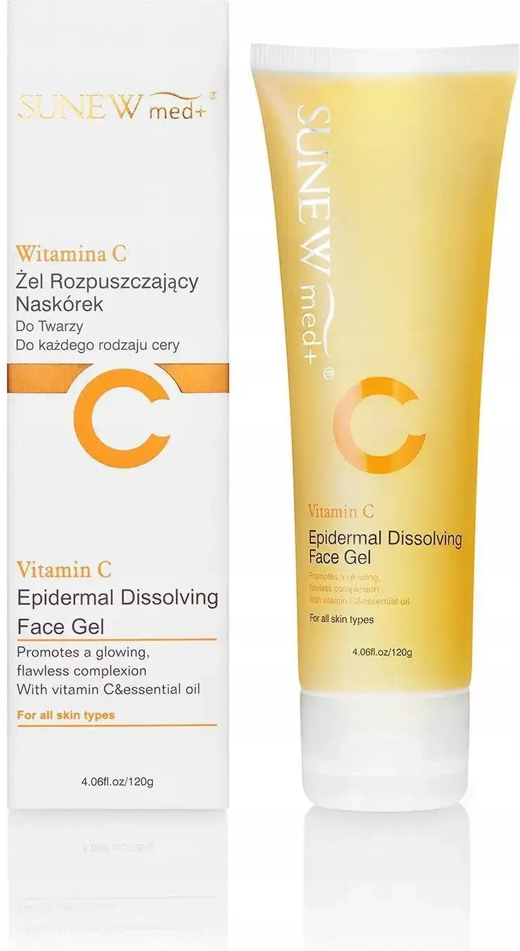 SunewMed+ Vitamin C, gel facial pentru dizolvarea pielii, 120 g