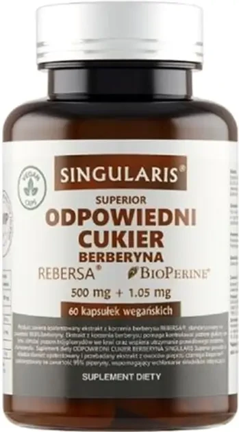 Singularis Superior Adequate Sugar, 60 capsule vegane