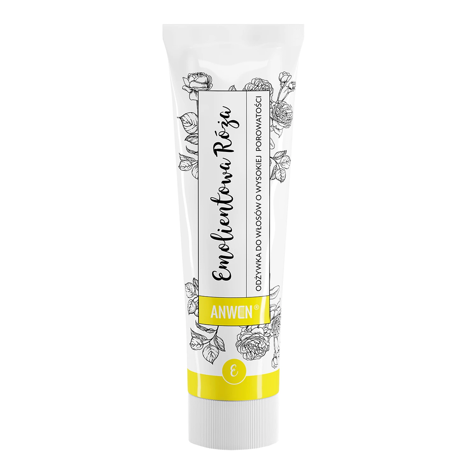 Anwen Emollient Rose, Balsam pentru păr cu porozitate mare, 100 ml